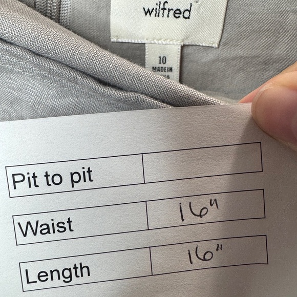 Aritzia Wilfred Parthenon Linen Skirt - Picture 11 of 11